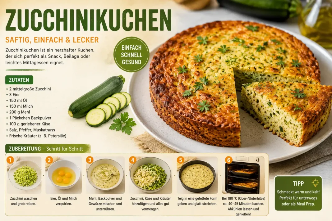 zucchinikuchen