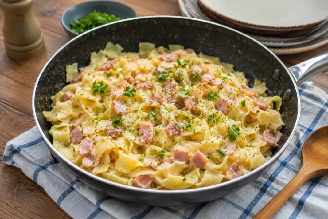 schinkenfleckerl rezept