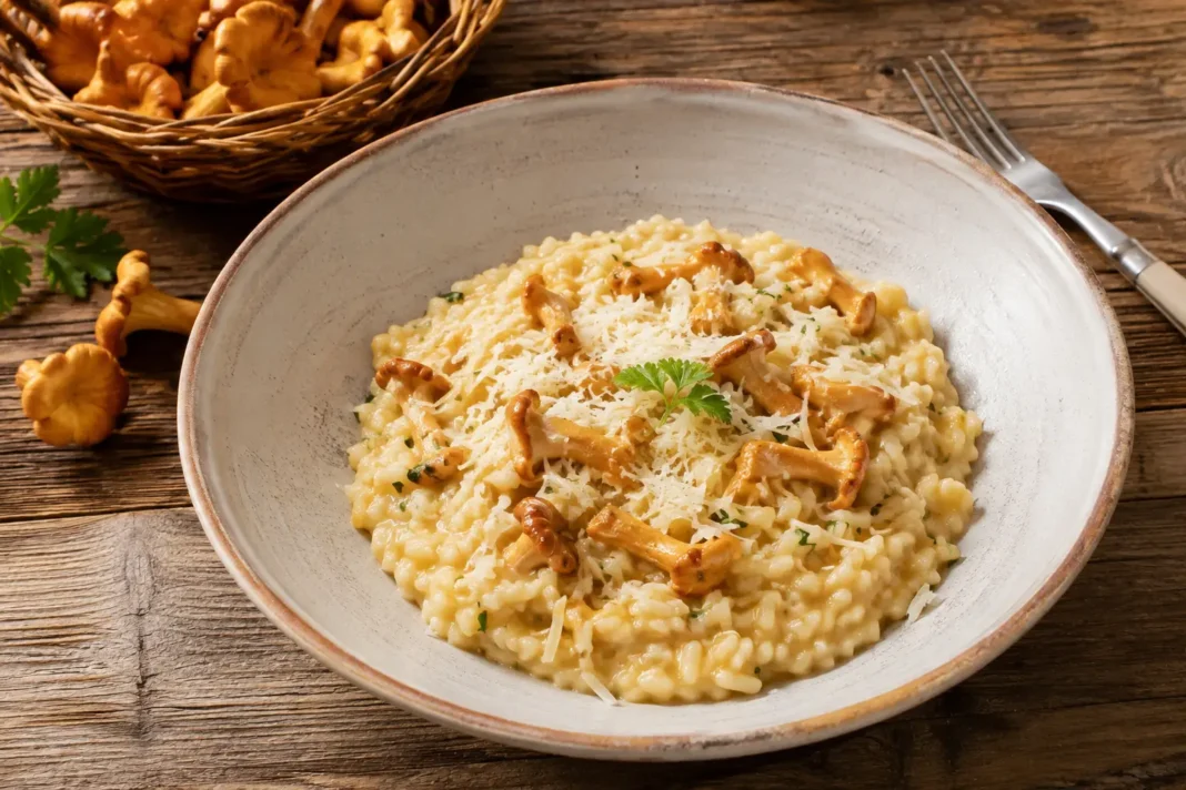 eierschwammerl risotto