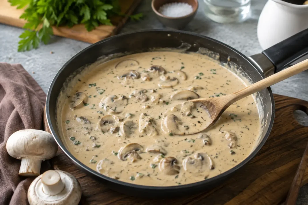 schwammerlsauce rezept